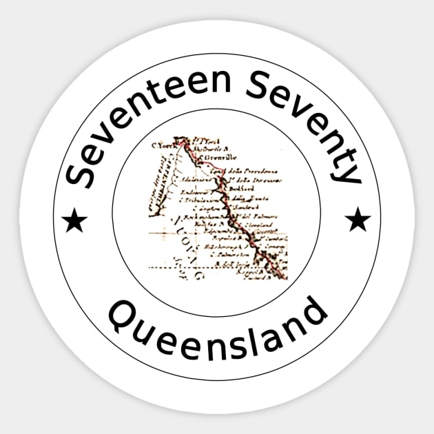 Seventeen Seventy Sticker by Artimaeus